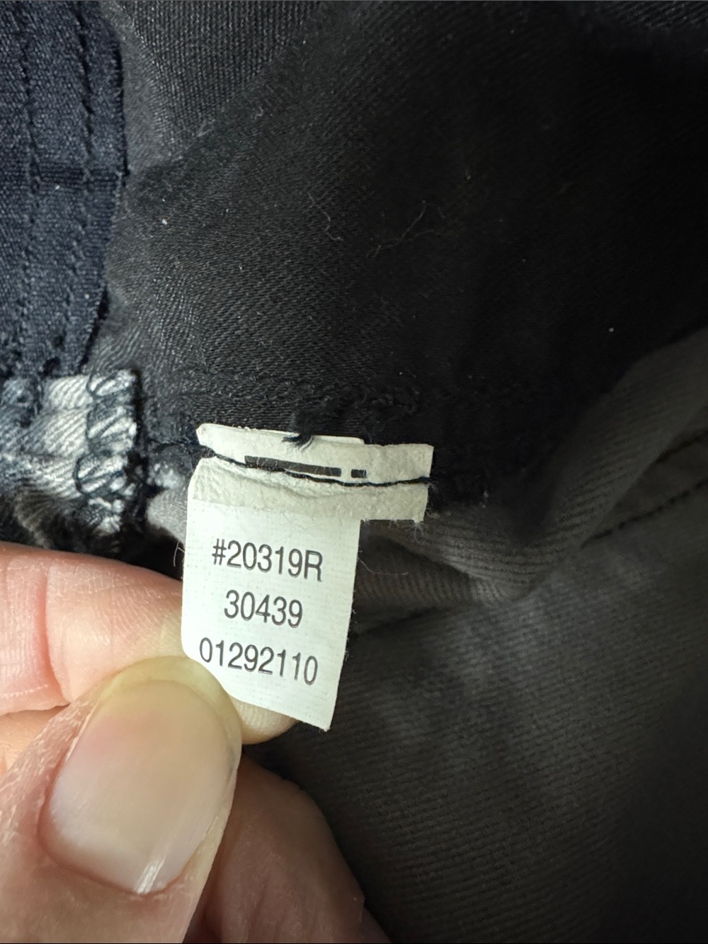 Spanx Stretch Twill Cargo Jogger Camo Gray & Black - Picture 5 of 8